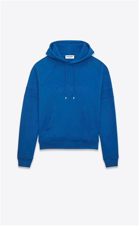 ysl mens yak hoodie|farfetch st laurent hoodie.